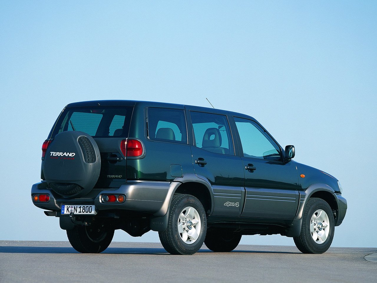 Nissan Terrano 1999 – 2006, 2 поколение 2 рестайлинг, Внедорожник 5 дв ...