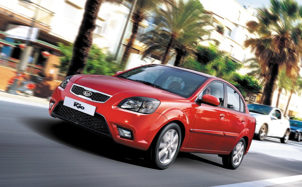 Kia Rio 2 поколение рестайлинг, Седан - технические характеристики ...