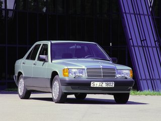 1986 Mercedes-Benz 190 (W201), золотистый, 90000 рублей, вид 1