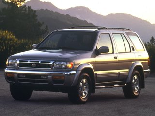 1999 Nissan Pathfinder II, красный, 320000 рублей, вид 1