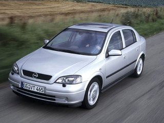2003 Opel Astra G, серый, 245000 рублей, вид 1