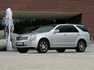 2007 Cadillac SRX I, синий, 350000 рублей, вид 1