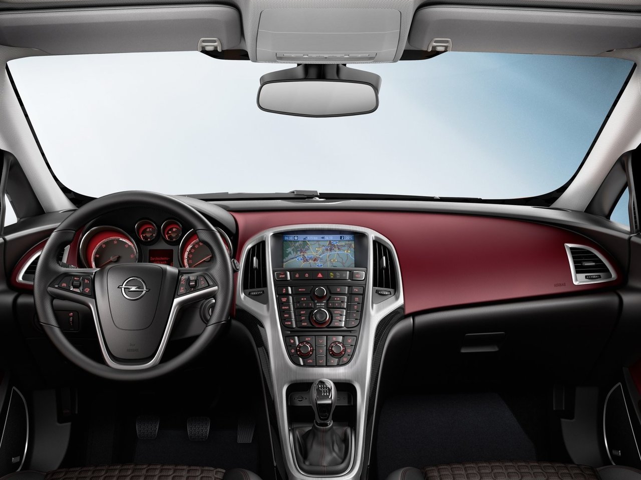 Opel Astra J рестайлинг, Хэтчбек 3 дв. GTC - технические характеристики ...