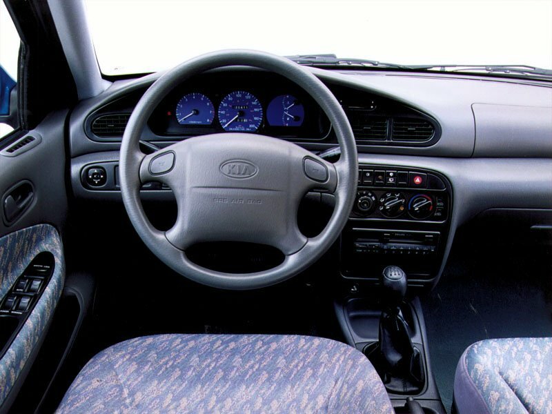 Kia Sephia I Рестайлинг, Седан: фото поколения