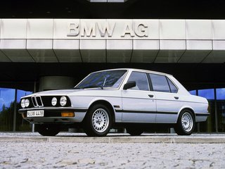 1987 BMW 5 серии 524d II (E28), серый, 80000 рублей, вид 1