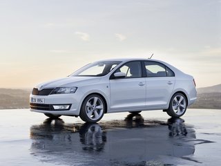 2015 Skoda Rapid I, белый, 1150000 рублей, вид 1