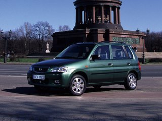1997 Mazda Demio I (DW), зелёный, 145000 рублей, вид 1