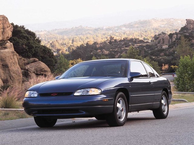 1995 Chevrolet Monte Carlo V, синий, 80000 рублей