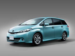 2010 Toyota Wish II, белый, 800000 рублей, вид 1
