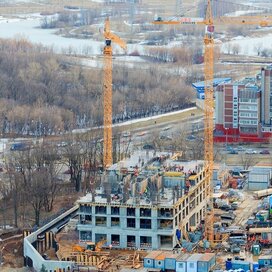 Ход строительства в квартале «Life-Митинская Ecopark» за Январь — Март 2017 года, 1