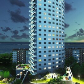 Купить квартиру с панорамными окнами в жилом доме «Вертикаль» во Владивостоке - изображение 1