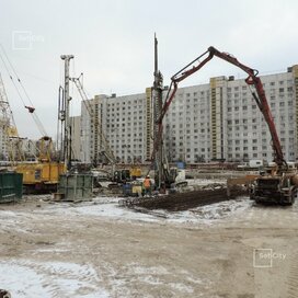Ход строительства в ЖК «Москва» за Январь — Март 2017 года, 2