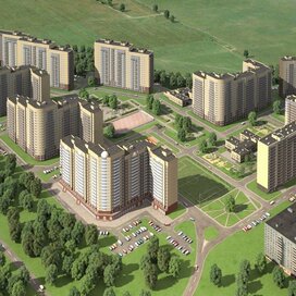 Купить 2-комнатную квартиру рядом с детским садом в квартале «Девяткино» в Санкт-Петербурге и ЛО - изображение 1