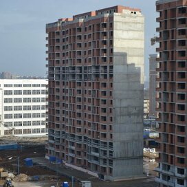 Ход строительства в микрорайоне «Царицыно-2» за Январь — Март 2017 года, 1