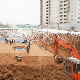 Ход строительства в ЖК «Южное Видное» за Октябрь — Декабрь 2016 года, 1