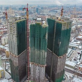 Ход строительства в МФК «Пресня Сити» за Январь — Март 2018 года, 5