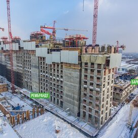 Ход строительства в ЖК «Селигер Сити» за Январь — Март 2018 года, 6