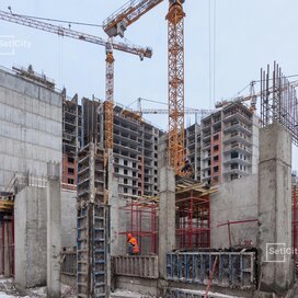 Ход строительства в ЖК «Москва» за Январь — Март 2018 года, 4