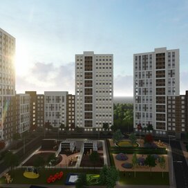 Купить трехкомнатную квартиру рядом с рекой в ЖК «Венский лес» в Уфе - изображение 1