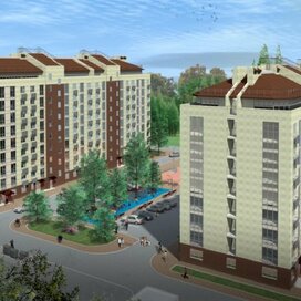 Купить студию или 1-комнатную квартиру эконом класса и с парковкой в ЖК «Екатеринодар» в Краснодаре - изображение 1