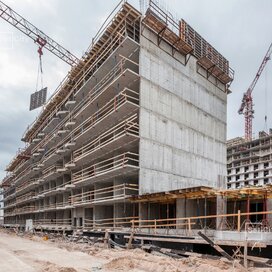 Ход строительства в ЖК «Солнечный город» за Апрель — Июнь 2018 года, 4