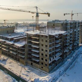 Ход строительства в ЖК «Пироговская Ривьера» за Октябрь — Декабрь 2018 года, 4