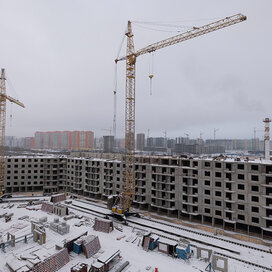 Ход строительства в ЖК «Тридевяткино царство» за Январь — Март 2019 года, 2