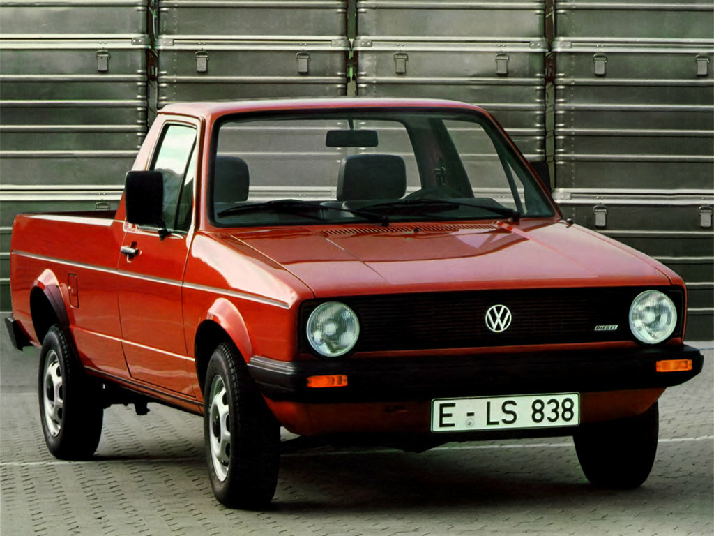 Volkswagen Caddy I, Пикап Одинарная кабина: фото поколения