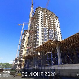 Ход строительства в ЖК «Сердце Ростова 2» за Апрель — Июнь 2020 года, 1