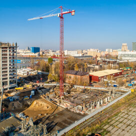 Ход строительства в ЖК «Павелецкая Сити» за Октябрь — Декабрь 2020 года, 3