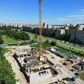 Ход строительства в апарт-комплексе «WINGS апартаменты на Крыленко» за Апрель — Июнь 2021 года, 2