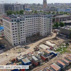 Ход строительства в ЖК RIVIERE NOIRE за Апрель — Июнь 2021 года, 2