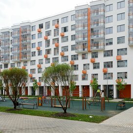 Ход строительства в квартале «Новокрасково» за Апрель — Июнь 2021 года, 6