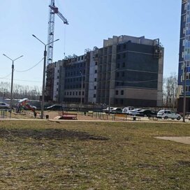 Ход строительства в ЖК Прибрежный за Апрель — Июнь 2021 года, 3