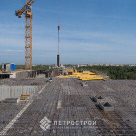Ход строительства в ЖК «Ломоносовъ» за Июль — Сентябрь 2021 года, 3