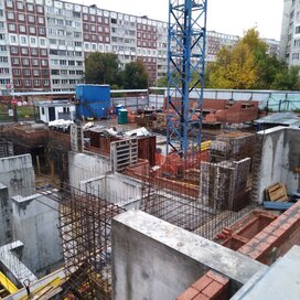 Ход строительства в ЖК «Енисей» за Октябрь — Декабрь 2021 года, 1