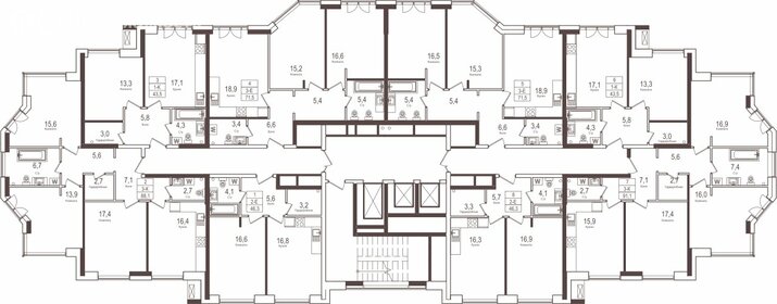 47 м², 1-комнатная квартира 31 800 000 ₽ - изображение 92