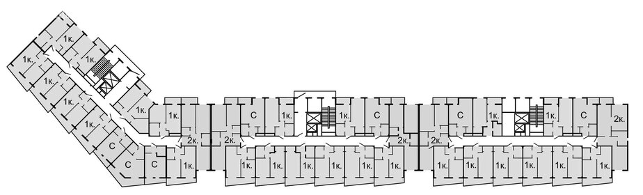 Квартира 33,7 м², 1-комнатная - изображение 1