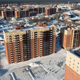 Ход строительства в ЖК «Солнечные часы» за Октябрь — Декабрь 2021 года, 2