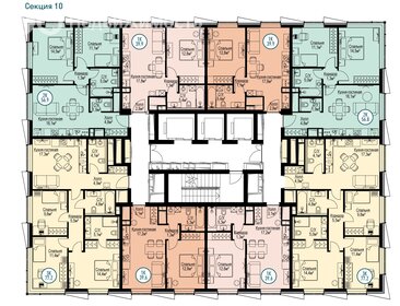 28 м², квартира-студия 9 200 000 ₽ - изображение 91