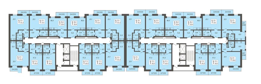 Квартира 24 м², 1-комнатная - изображение 1