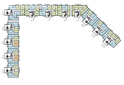 Квартира 59,3 м², 2-комнатная - изображение 2