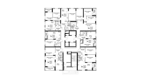 Квартира 37,4 м², 1-комнатная - изображение 1