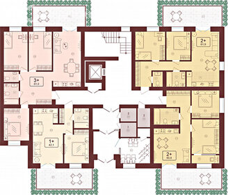 Квартира 90,5 м², 2-комнатная - изображение 3