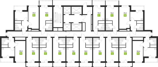 Квартира 18,7 м², студия - изображение 1