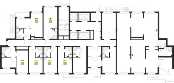 Квартира 19 м², студия - изображение 2