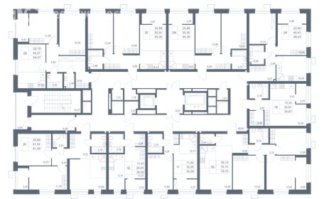 Квартира 78,4 м², 3-комнатная - изображение 1