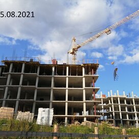 Ход строительства в ЖК «Видный» за Июль — Сентябрь 2021 года, 5