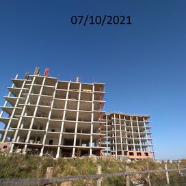 Ход строительства в ЖК «Видный» за Октябрь — Декабрь 2021 года, 2