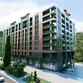 Купить однокомнатную квартиру с высокими потолками в апарт-комплексе «Светлана Парк» в Сочи - изображение 2